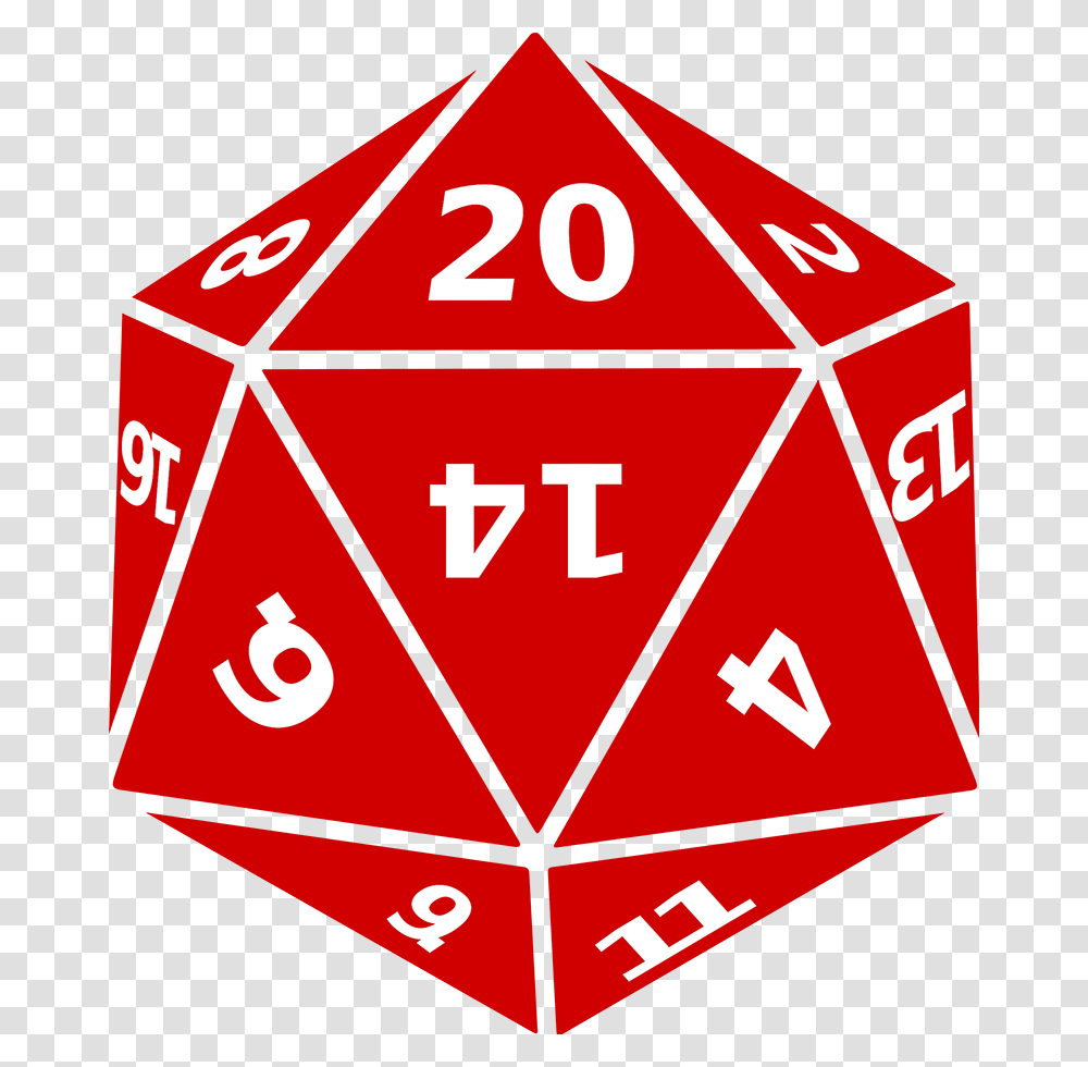 Rolling Clipart 20 Sided Dice, Game, First Aid, Road Sign, Symbol Transparent Png