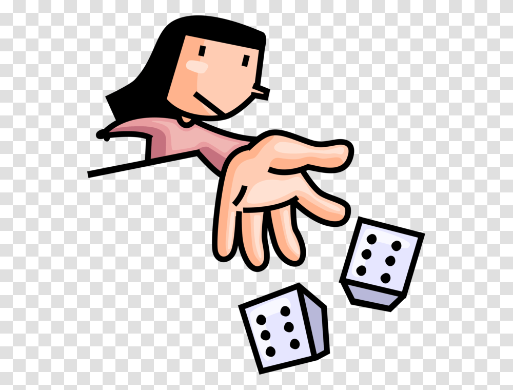 Rolling Dice Clipart Clip Art Images, Game, Cross, Domino Transparent Png