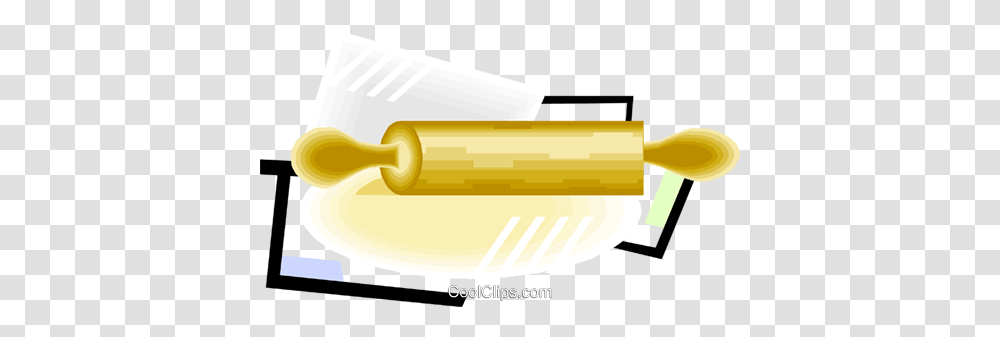Rolling Pin Baking Royalty Free Vector Clip Art Illustration, Weapon, Weaponry, Ammunition, Plant Transparent Png