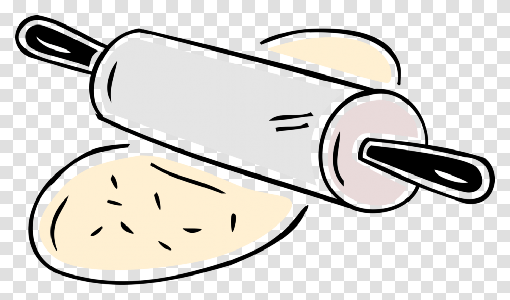 Rolling Pin Dough Vector, Hammer, Tool, Plant, Weapon Transparent Png