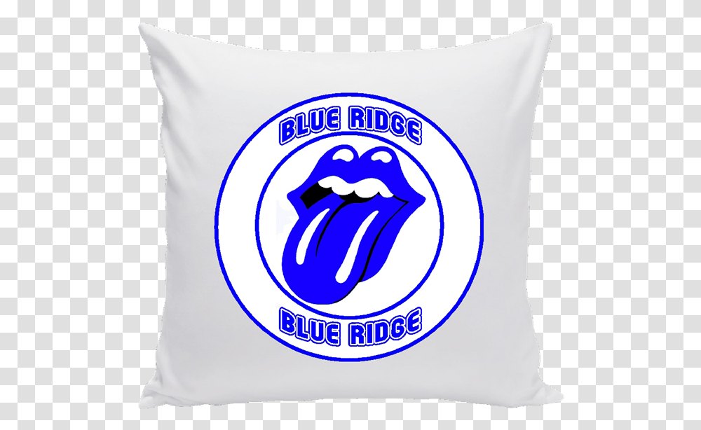 Rolling Stones Circle Emblem Tongue Pillow Rolling Stones Tongue Icon Transparent Png