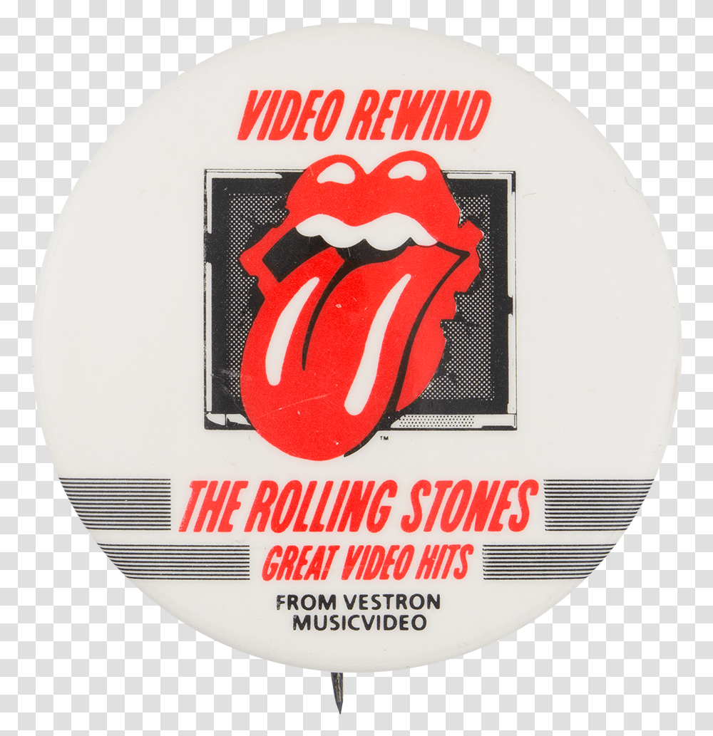 Rolling Stones Great Video Hits Music Button Museum Rolling Stones De Vdeo Amazon Es, Logo, Trademark, Label Transparent Png