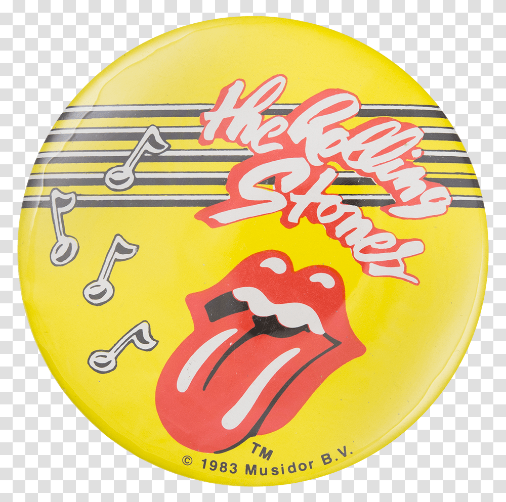 Rolling Stones Music Notes, Logo, Trademark, Frisbee Transparent Png
