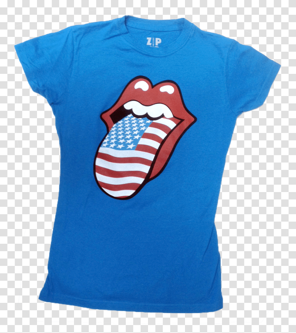Rolling Stones Usa T Shirt, Apparel, T-Shirt Transparent Png