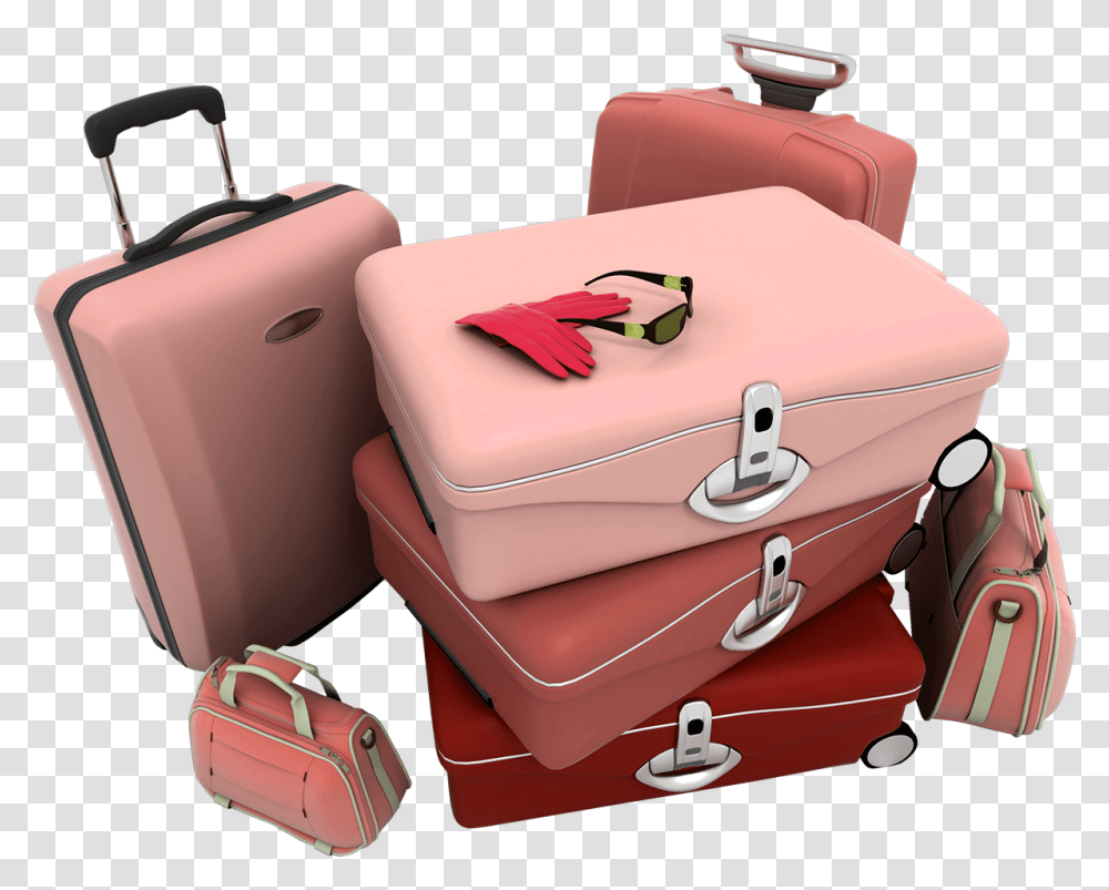 Rolling Suitcase Clipart Suitcases, Luggage, Bag, Briefcase Transparent Png