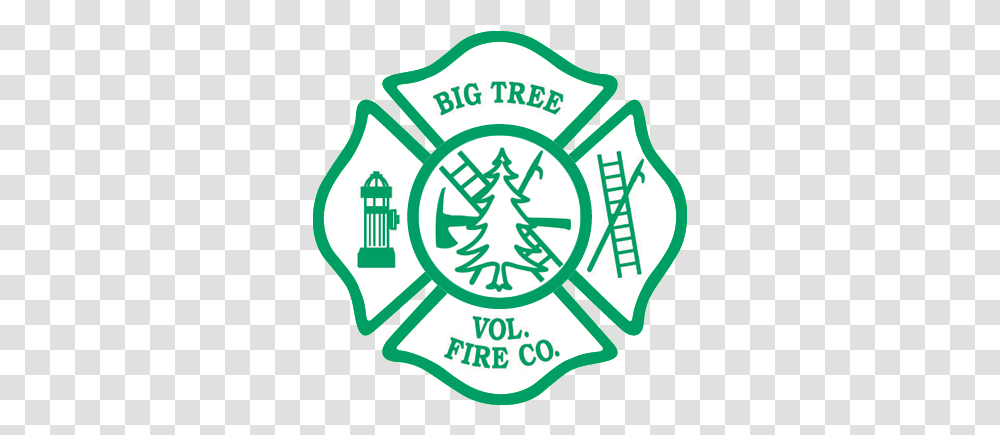 Rollover Accident Mckinley 2010 Big Tree Volunteer Fire Fire Department Symbol Svg, Logo, Trademark, Emblem, Label Transparent Png
