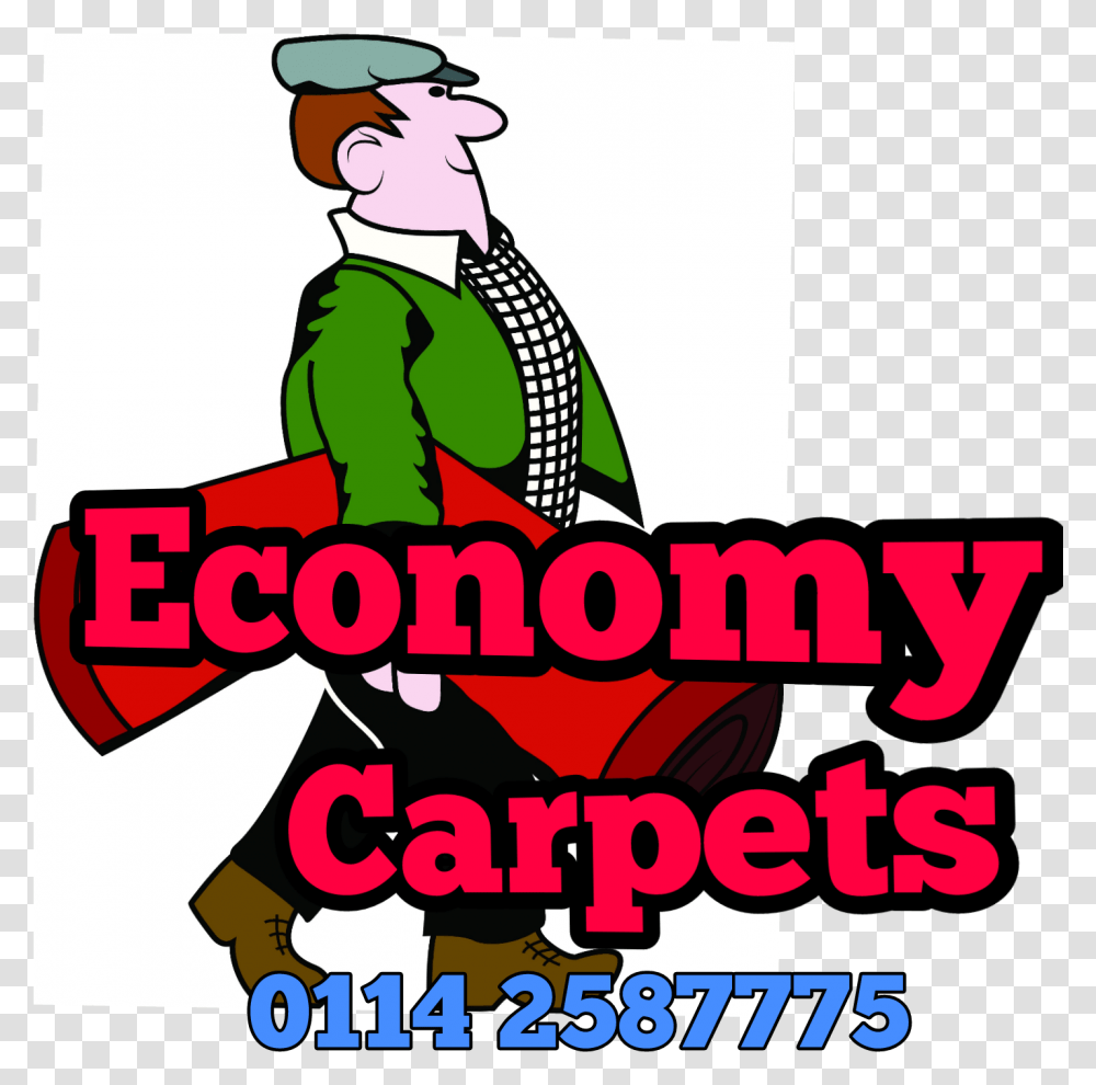 Rolls Roll Ends Carpet And Vinyl Illustration, Person, Word, Advertisement Transparent Png