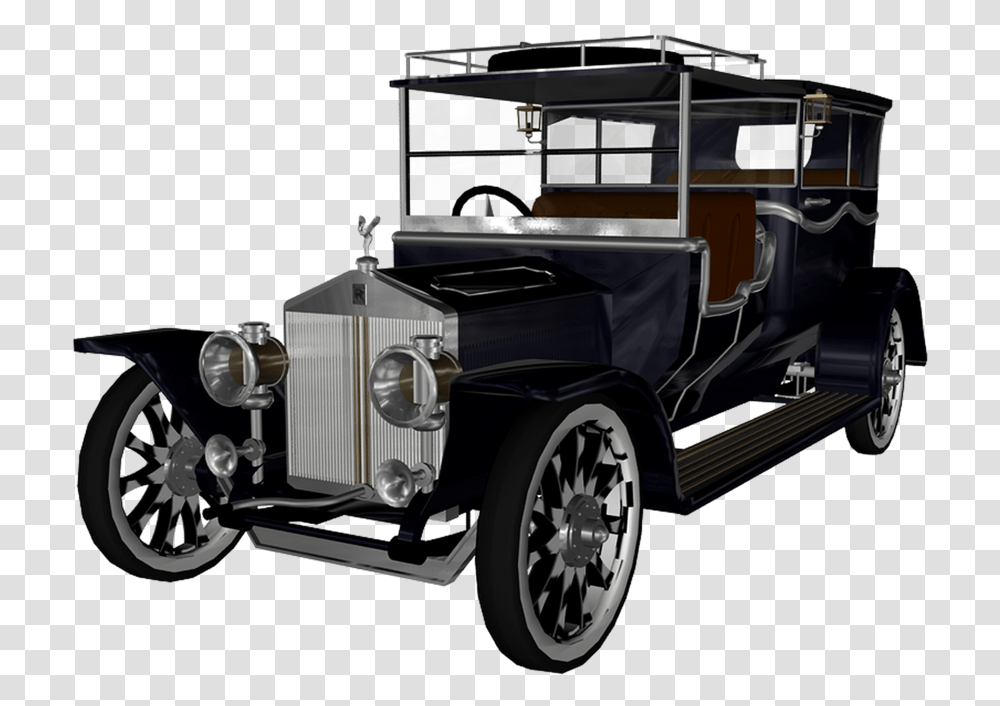 Rolls Royce Car Vintage Rolls Royce, Model T, Antique Car, Vehicle, Transportation Transparent Png