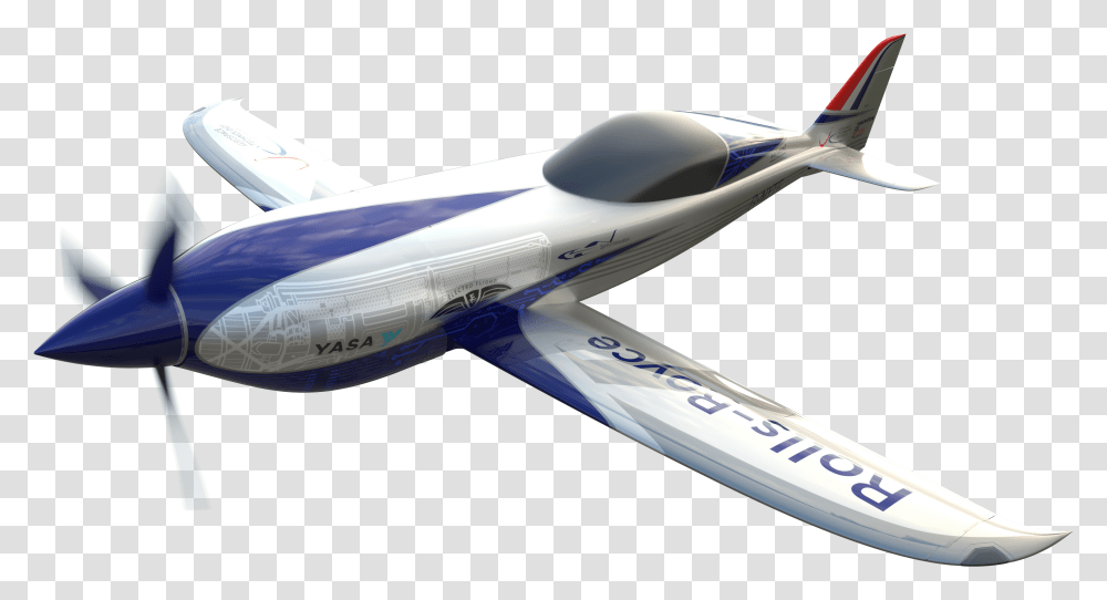 Rolls Royce Electric Plane, Aircraft, Vehicle, Transportation, Airplane Transparent Png
