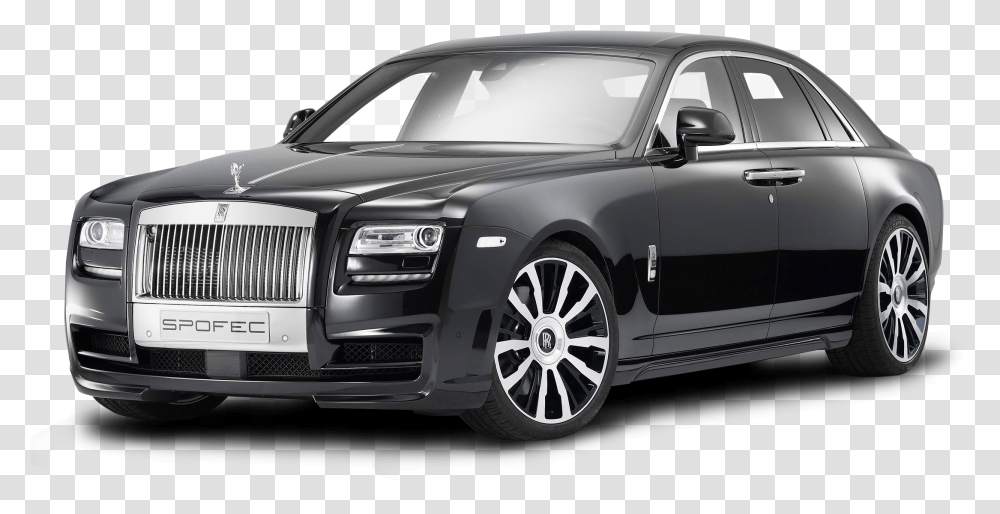 Rolls Royce Ghost Black Car Image Rolls Royce No Background, Vehicle, Transportation, Automobile, Sedan Transparent Png