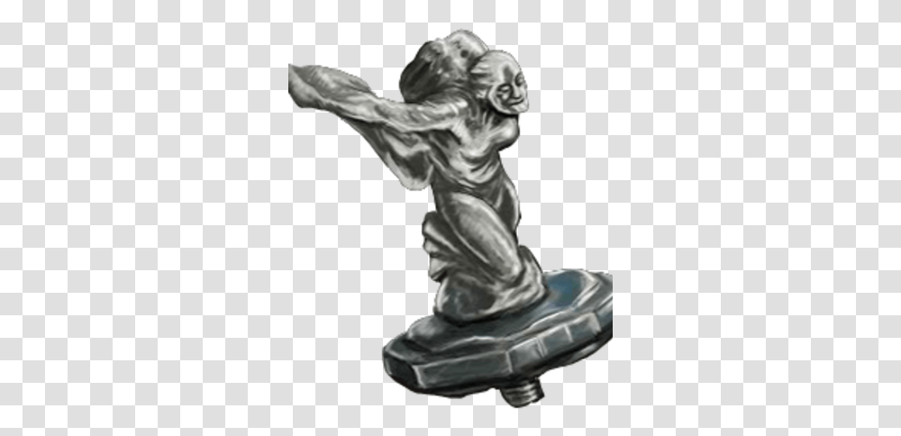 Rolls Royce Hood Ornament Pawn Stars The Game Wiki Statue, Person, Human, Figurine, Kneeling Transparent Png