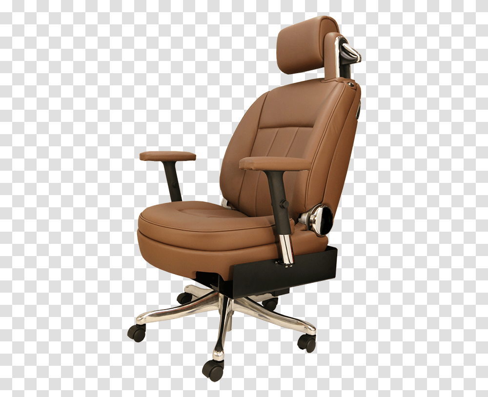 Rolls Royce Office Chair, Furniture, Cushion, Armchair, Headrest Transparent Png