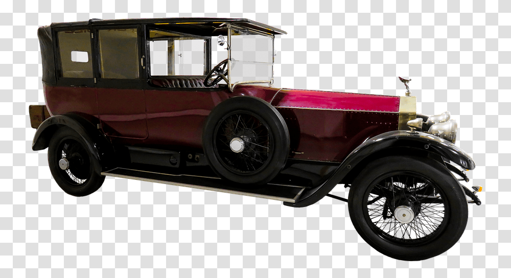 Rolls Royce Traffic Vehicle Automotive Oldtimer Vintage Car, Wheel, Machine, Transportation, Hot Rod Transparent Png