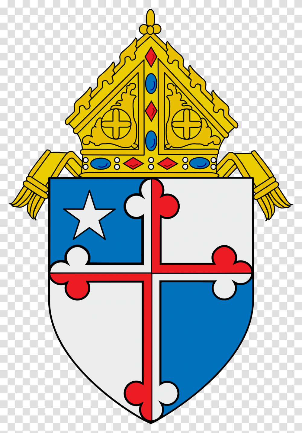 Roman Catholic Archdiocese Of Baltimore, Cross, Star Symbol, Armor Transparent Png