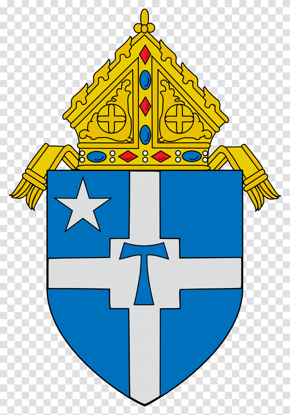 Roman Catholic Archdiocese Of Washington, Star Symbol, Emblem, Logo Transparent Png