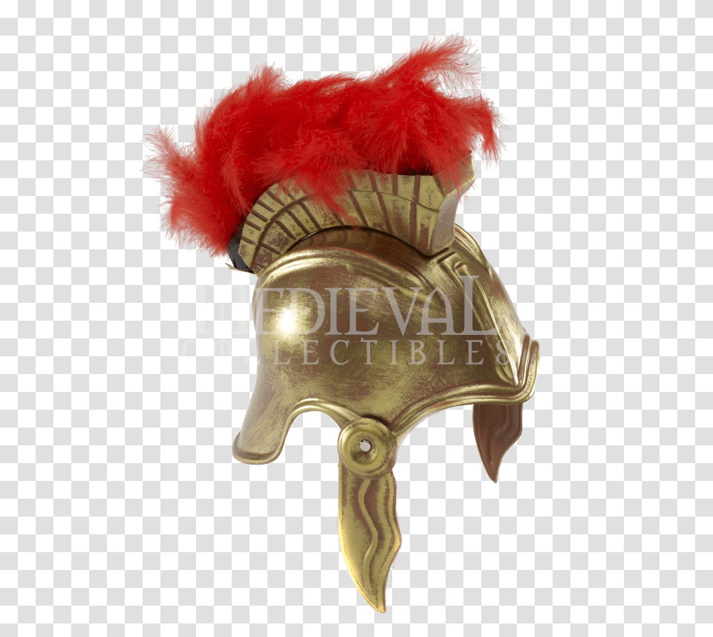 Roman Centurion Costume Helmet Roman Armor Shield, Figurine, Bronze Transparent Png