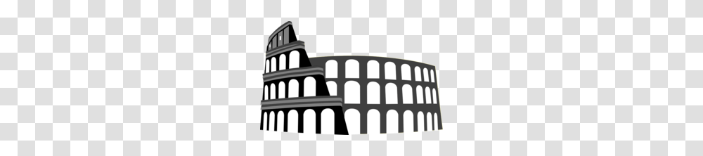 Roman Clipart, Bridge, Building, Downtown, City Transparent Png