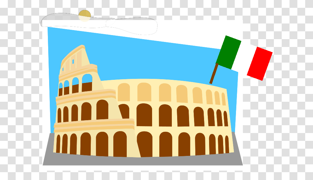 Roman Colosseum Clipart, Architecture, Building, Mansion, House Transparent Png