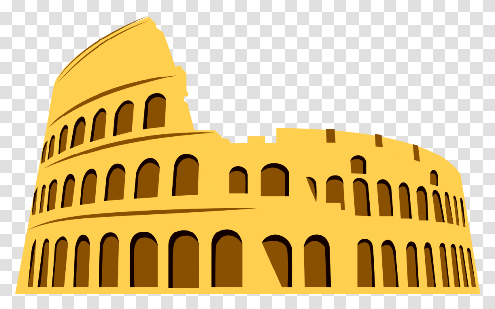 Roman Colosseum Icon Travel Language, Architecture, Building, Castle, Housing Transparent Png