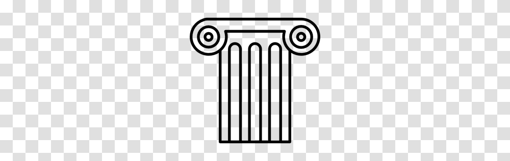 Roman Column Classic Monuments Greek Monumental Icon, Gray, World Of Warcraft Transparent Png