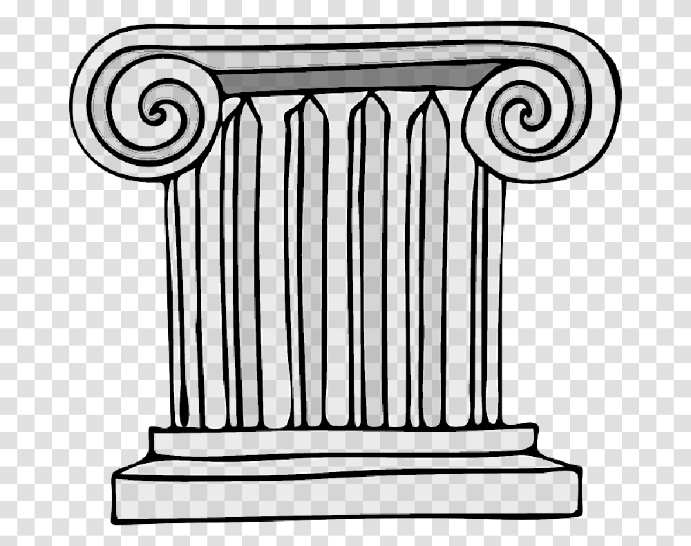 Roman Columns Clip Art Download Pillar Clipart, Architecture, Building, Gate Transparent Png