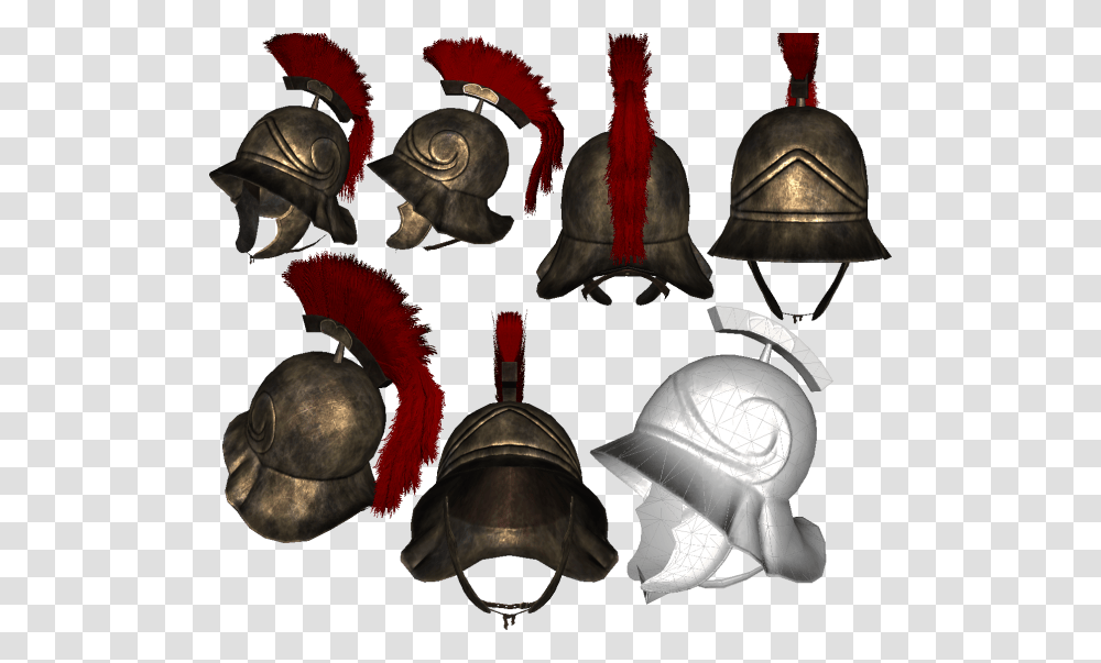 Roman Decurion Helmet Image, Apparel, Hardhat, Crash Helmet Transparent Png