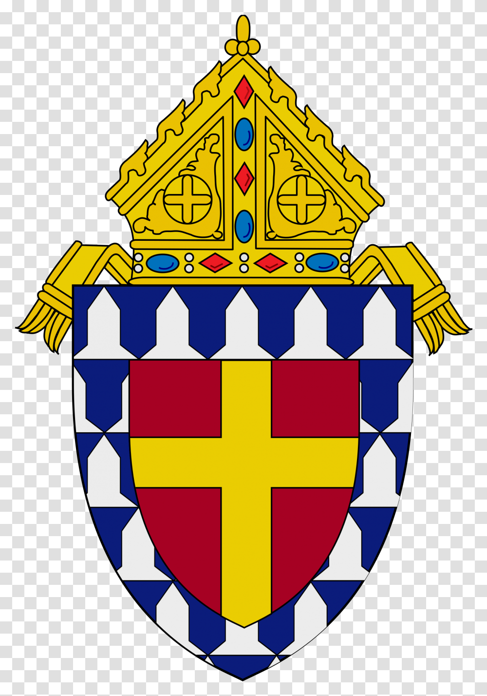 Roman Diocese Of Lafayette Logo, Armor, Shield Transparent Png