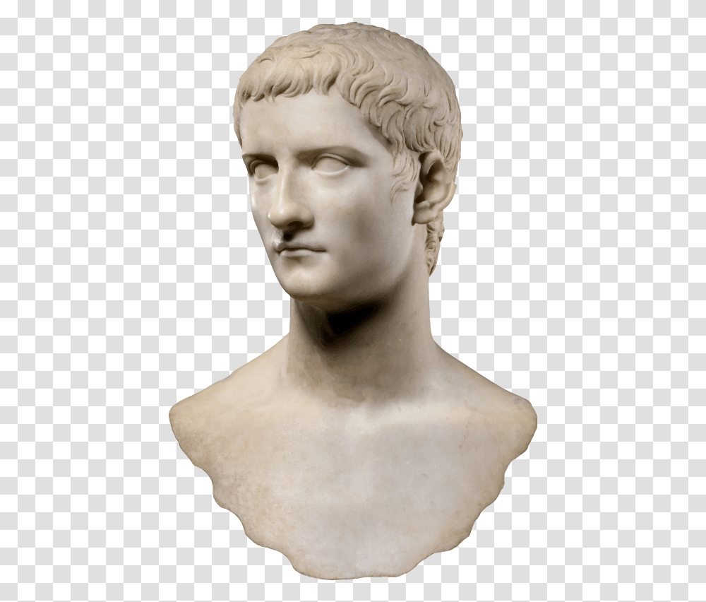 Roman Emperor Caligula, Head, Sculpture, Statue Transparent Png