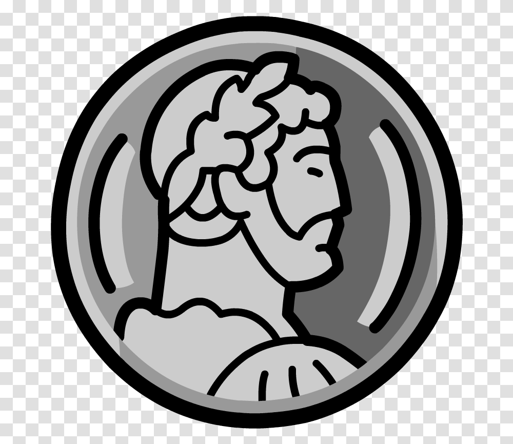Roman Empire Icon Download Roman Republic Icon, Logo, Trademark, Coin Transparent Png