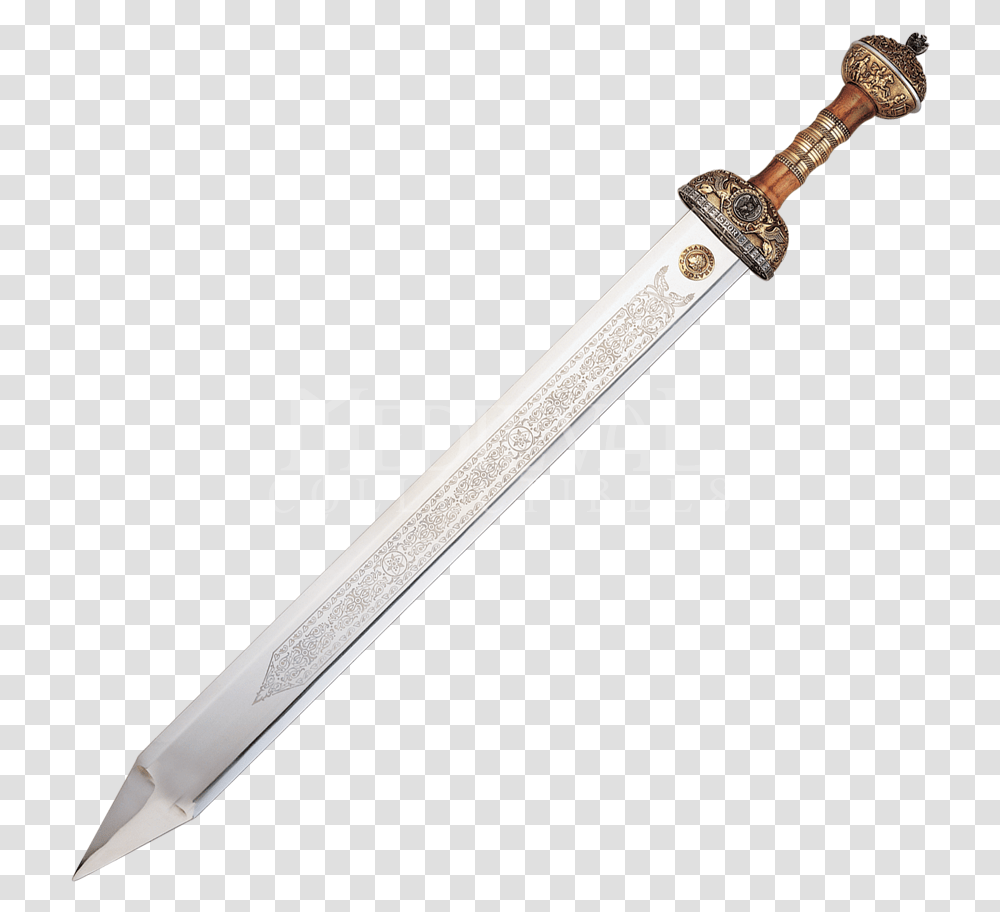 Roman Empire Symbol, Sword, Blade, Weapon, Weaponry Transparent Png