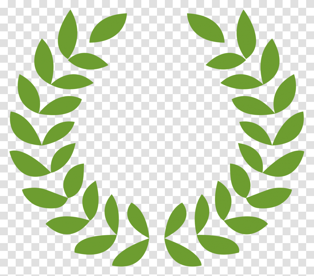 Roman Laurel Wreath Vector, Green, Plant, Leaf, Pattern Transparent Png