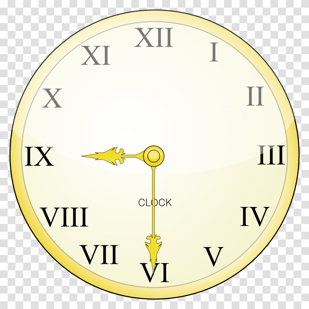 Roman Numeral Clock, Analog Clock, Soccer Ball, Football, Team Sport Transparent Png