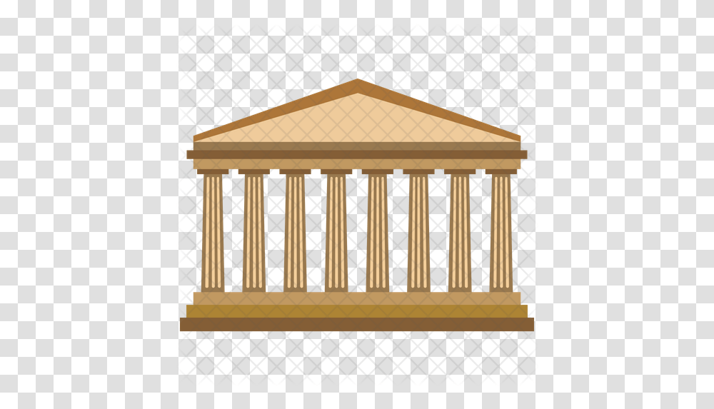 Roman Pillars Icon Roman Temple, Architecture, Building, Column, Crib Transparent Png