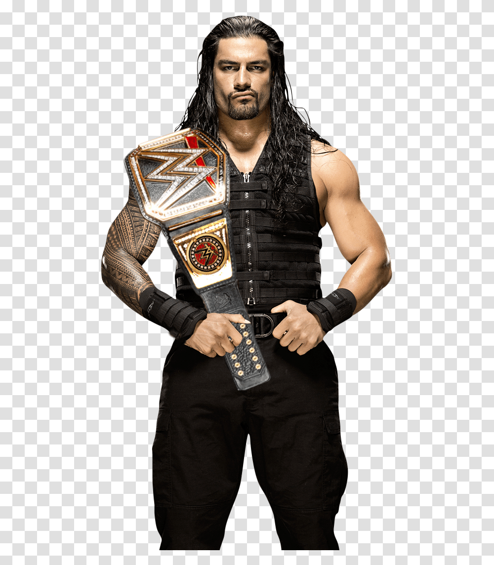Roman Reigns Heavyweight Champion, Apparel, Person, Human Transparent Png