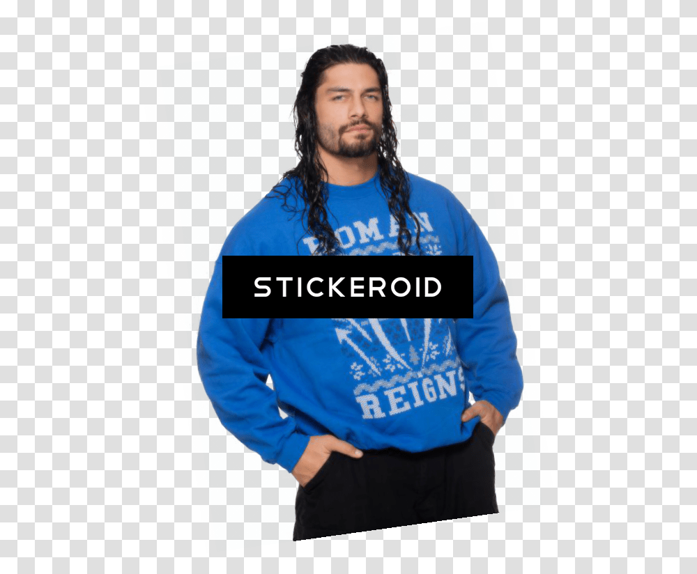 Roman Reigns Image, Sleeve, Long Sleeve, Person Transparent Png