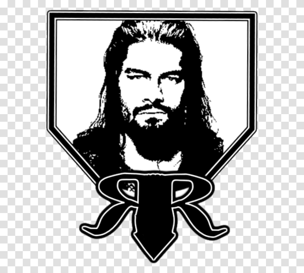 Roman Reigns Logo Roman Reigns Logo, Person, Human, Stencil Transparent Png