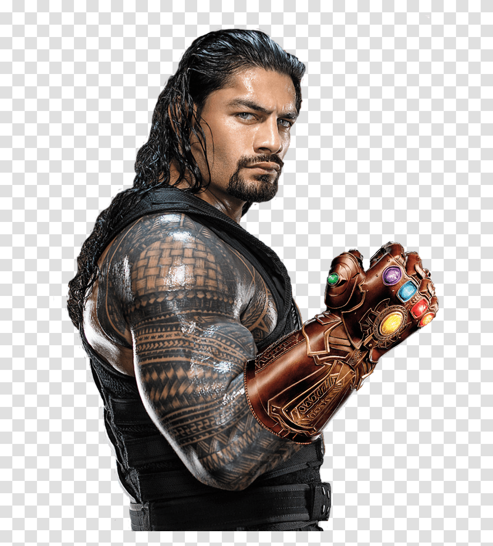 Roman Reigns, Skin, Person, People Transparent Png