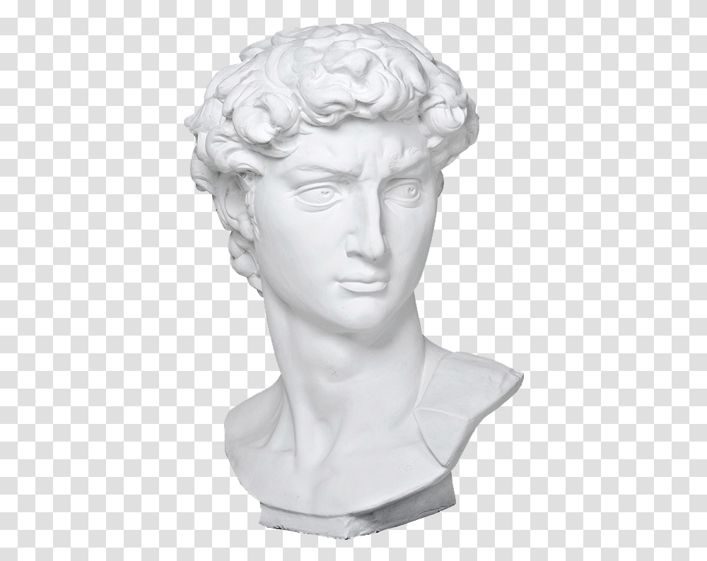 Roman Reigns Vaporwave Statue Head, Sculpture, Person, Human Transparent Png