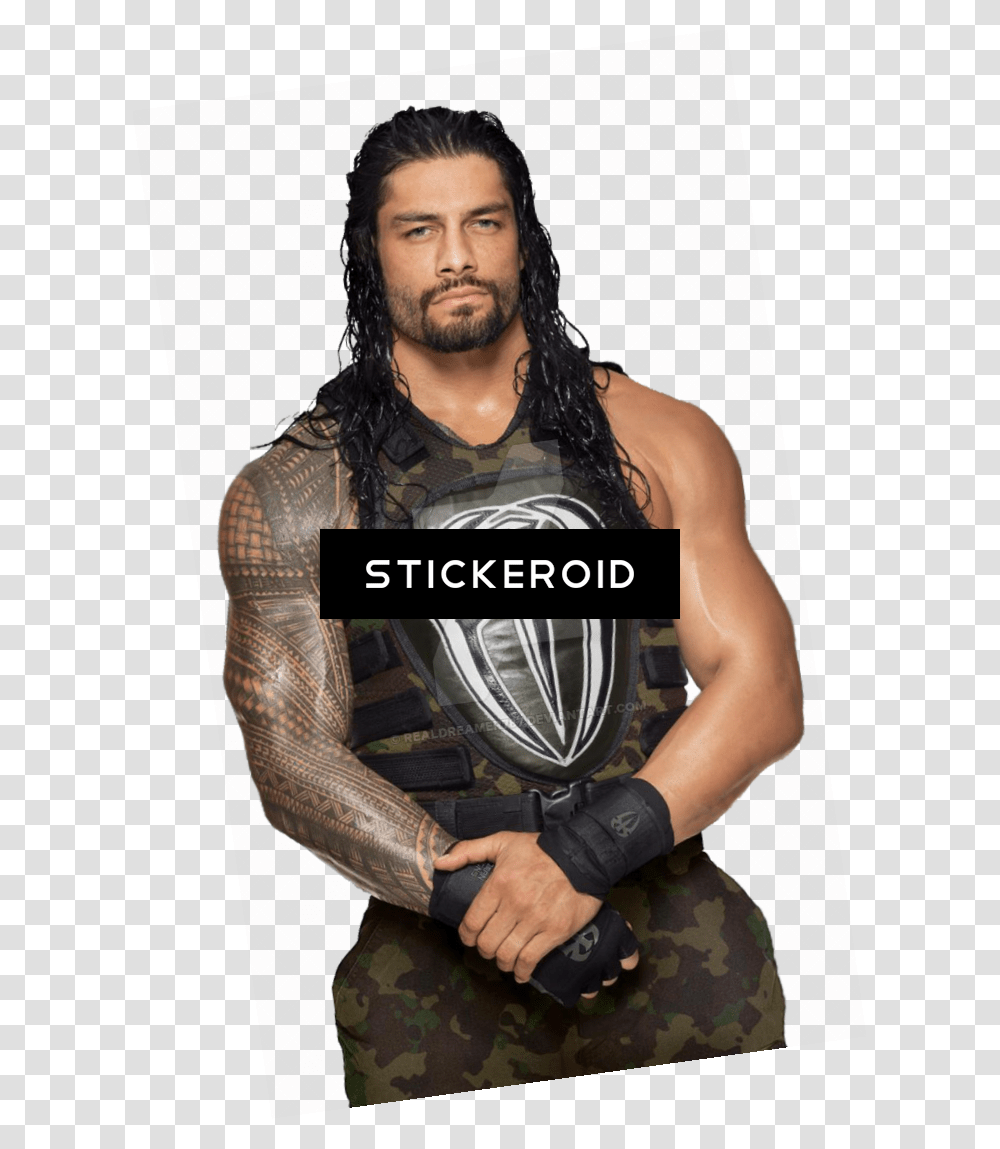 Roman Reigns Wwe Dave Bautista Roman Reigns, Person, Human, Working Out, Sport Transparent Png