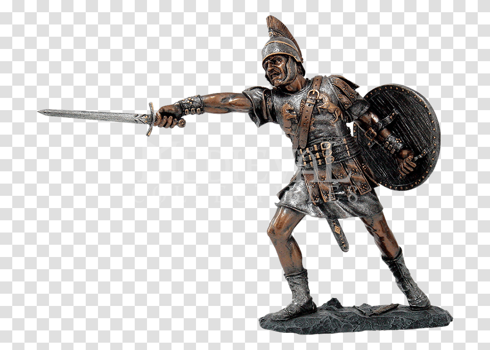 Roman Soldier Ancient Roman Soldier Statue, Person, Human, Samurai, Knight Transparent Png