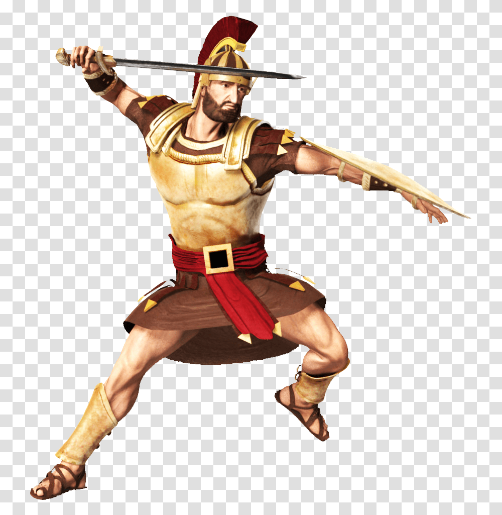 Roman Soldier, Costume, Person, Human, Duel Transparent Png