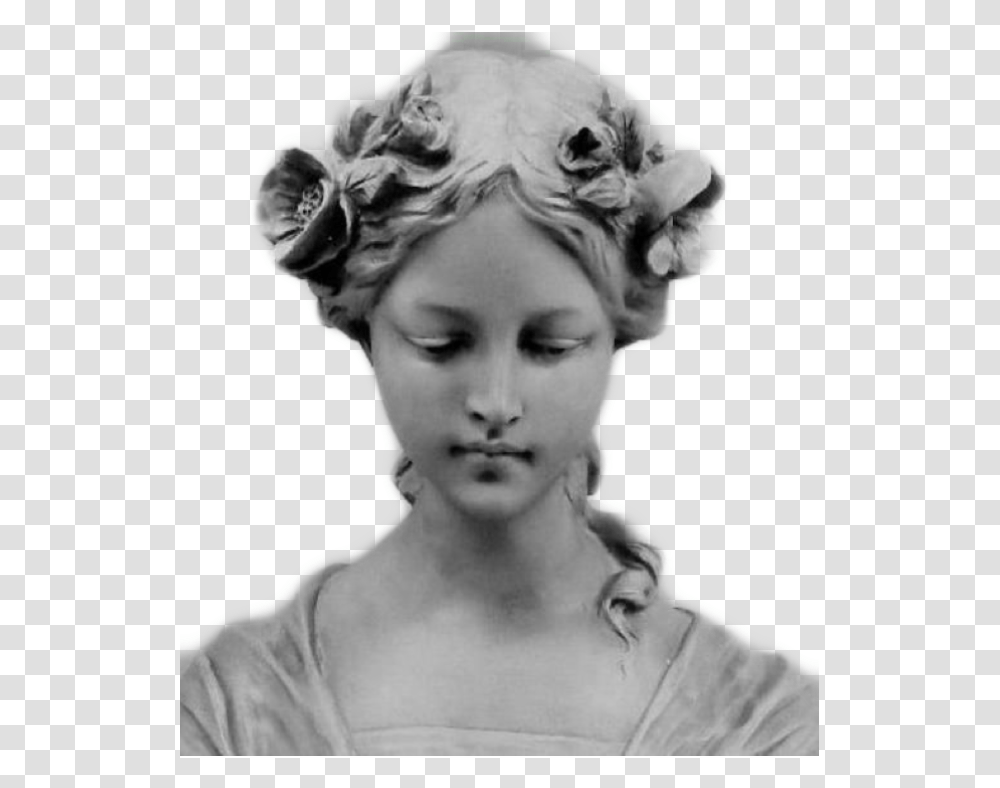 Roman Statue Greek Roman Sculpture Woman, Head, Person, Human Transparent Png