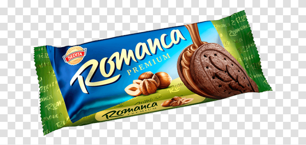 Romanca Premium Biscuit Hazelnut Chocolate, Food, Plant, Vegetable, Cookie Transparent Png