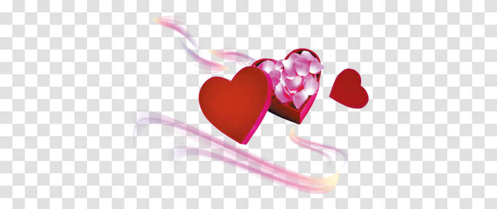 Romance Pink Heart For Mothers Day Heart, Clothing, Apparel, Light Transparent Png