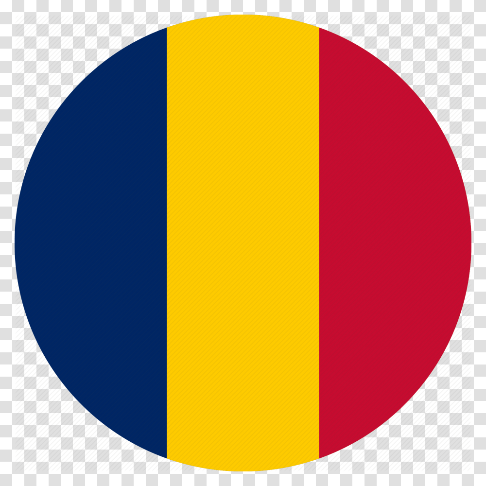 Romania Flag Circle Romania Flag, Logo, Trademark Transparent Png