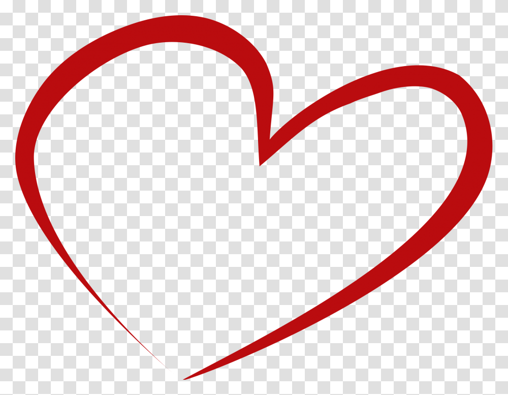 Romantic Clipart Red Heart, Label Transparent Png