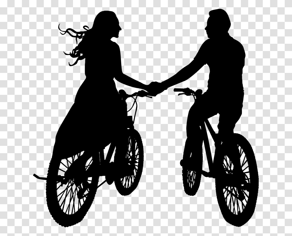 Romantic Couple Silhouette, Gray, World Of Warcraft Transparent Png