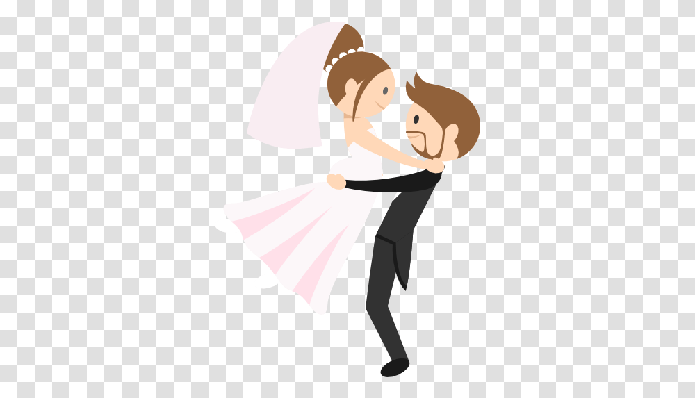 Romantic Groom Wedding Couple Bride People Icon Wedding Couple Animated, Dance, Ballet, Ballerina, Female Transparent Png