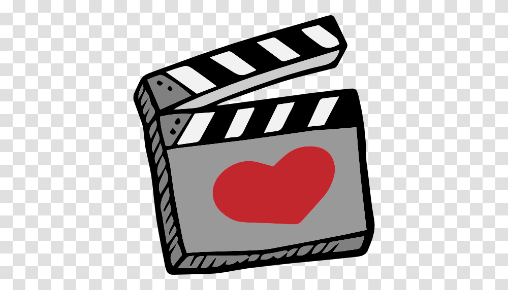 Romantic Movie Cinema Clapperboard Love Heart Valentines Day, Photography, Portrait, Face Transparent Png