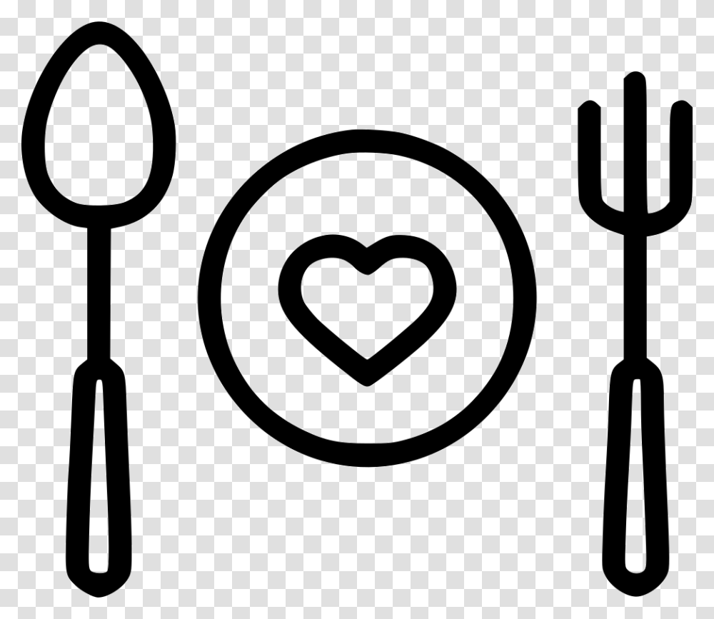 Romantic Valentine Day Date Dinner Snacks Date Dinner Icon Free, Fork, Cutlery, Label Transparent Png